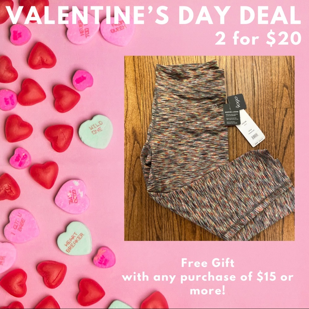 💗🛍2/$20🛍💗 Size XL Multi Colored Leggings NWT